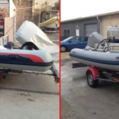REFIT D'UN FLOTTEUR DE SELVA 510